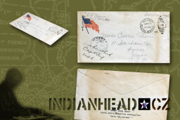 INDIANHEAD.CZ IM40010 US 2ID WWI EMPTY ENVELOPE FROM C. R. THOMAS CO D 9TH U.S. INFANTRY MAY 29 1918
